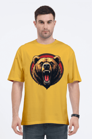 Unisex Oversized Classic T-Shirt - Bear Roar